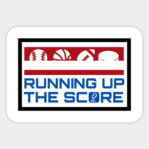 Running Up The Score Sticker by RUTSSports